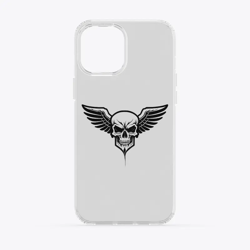 Winged Skull Design